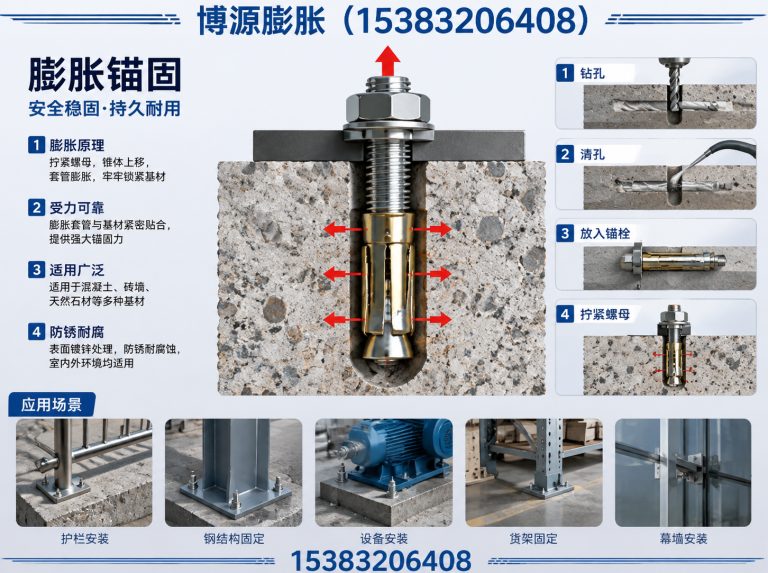 邱县膨胀锚固展示图